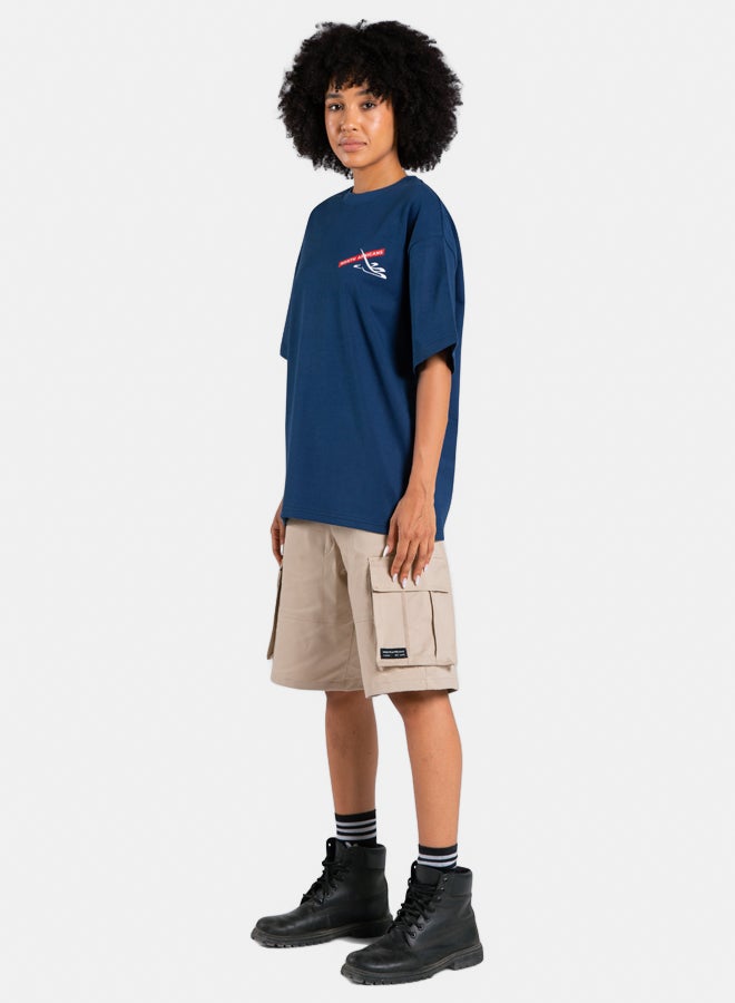 North Africans BEIGE CARGO SHORTS - Image 2