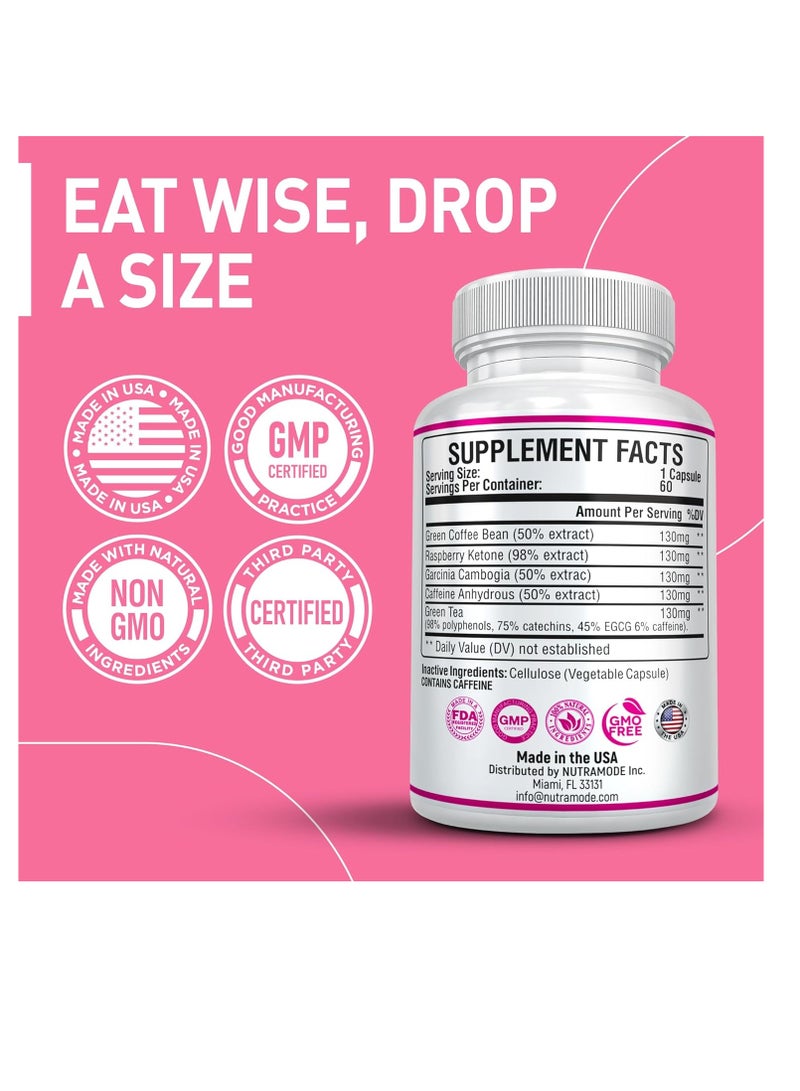 NUTRA MODE Fat Burner for Women 60 Capsules - Image 2