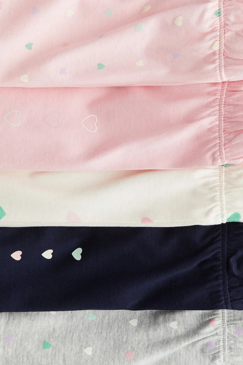 H&M 5-pack cotton shorts