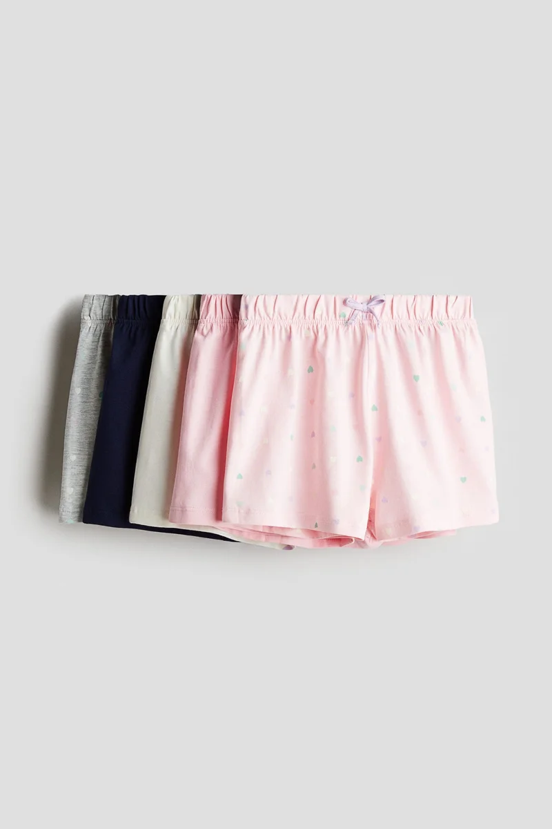 H&M 5-pack cotton shorts