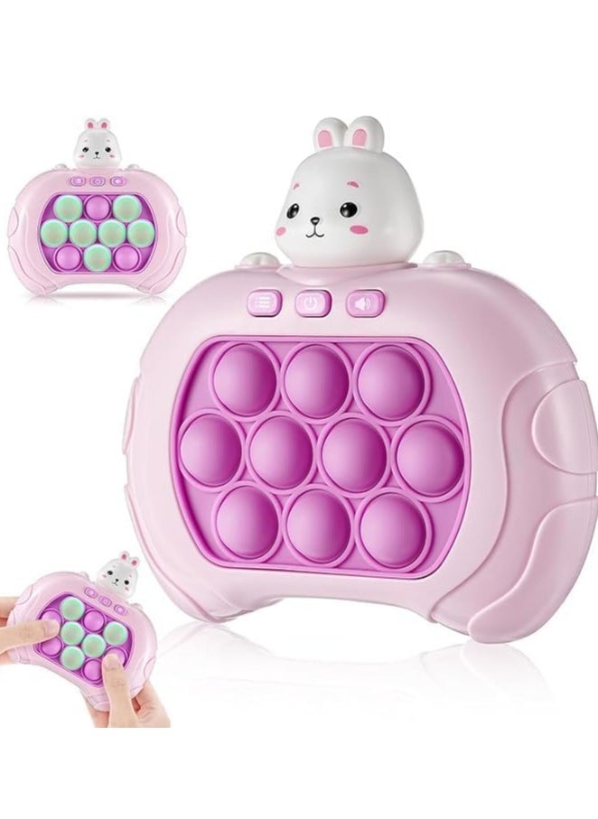 Quick Push Pop Game,Console Pop Game,Fidget Toys Light Up , Handheld Puzzle Game Machine,Console Pop Game, Stress Anxiety Relief,Multiple Game Modes Toy For 3+ Years.| Colors And Shapes May Vary  - Image 2