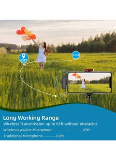 Excefore Wireless Lavalier Microphone for USB Type-C Android System, with 35 Hour Charging Box, Plug and Play Mini Lapel Mic for YouTube TikTok Facebook Live Video Recording - Noise Reduction  - Image 3