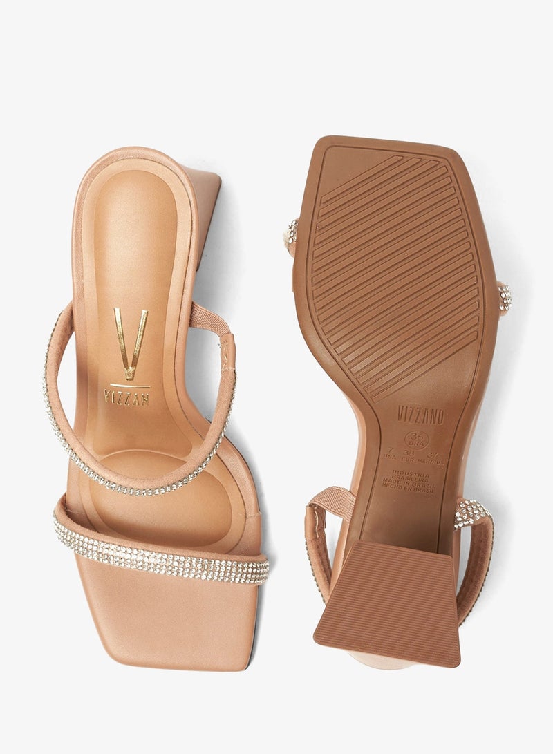 فيزانو صنادل بكعب عريض للنساء - صنادل أنيقة بكعب عالٍ للارتداء اليومي - Image 5