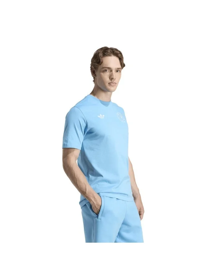 Adidas SEBLBU/WHITIN Imcf Og Tee Blue T-Shirt (Short Sleeve) T-Shirts For Men for Men | Best Price UAE