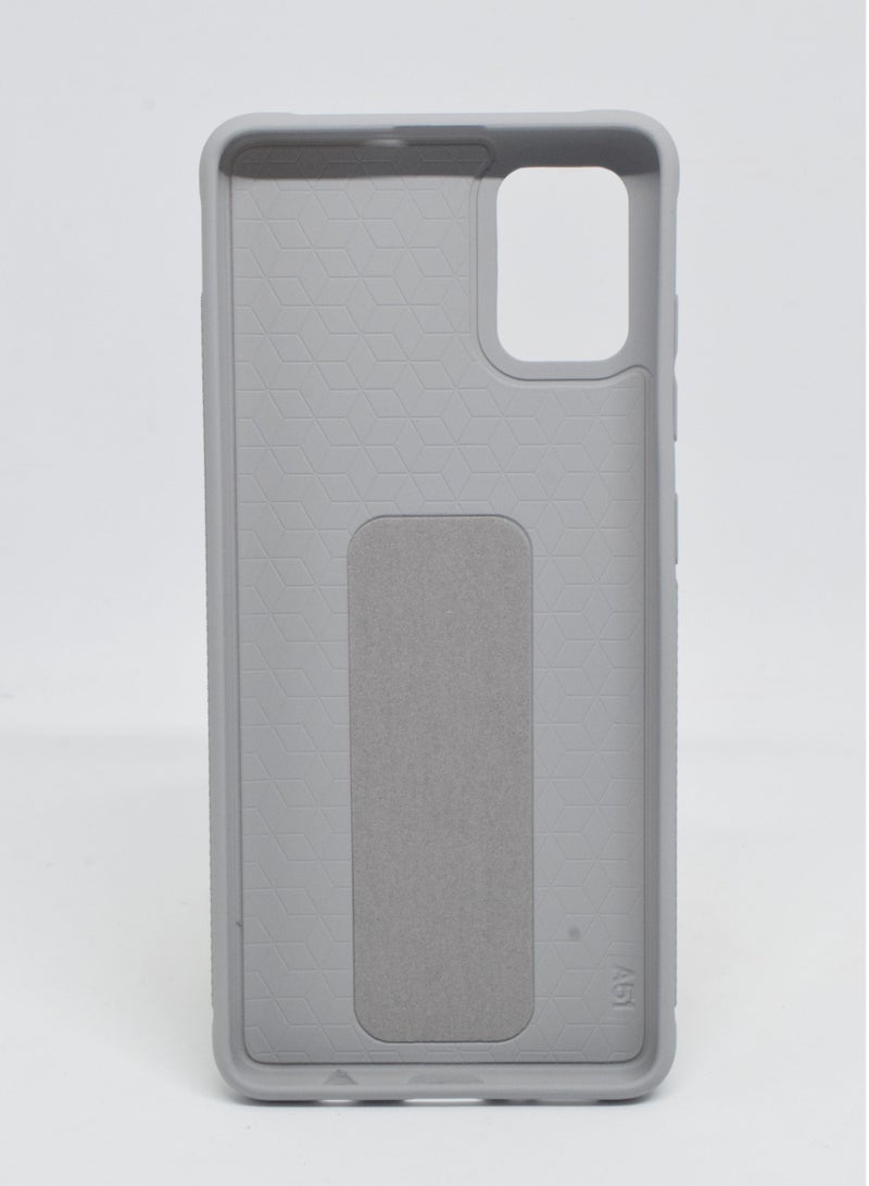 Protective Case Cover With Finger Grip Stand For Samsung Galaxy A51 4G