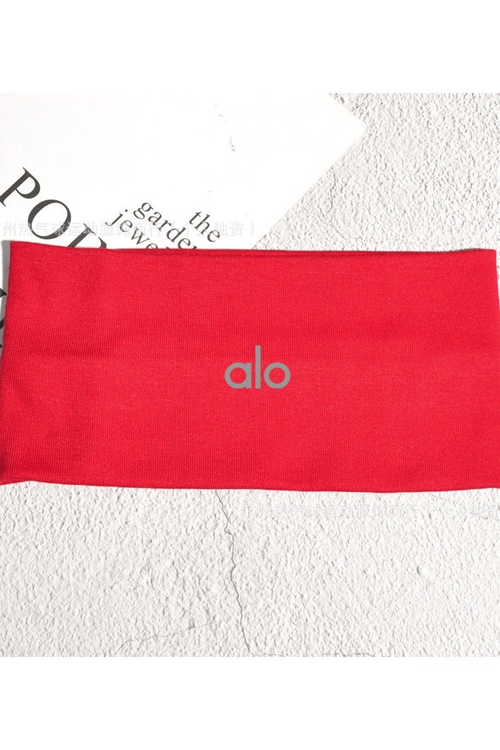 alo alo Yoga Headband Yoga Elastic Exercise Headband Fitness Outdoor Sports Performance Conquer Headband - Image 3