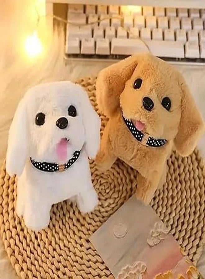 YUGANSHU Hopping Walking Dog Toy with Sound Effects – Wiggling Tail, Twitching Nose & Mouth – Interactive Educational Toy for Toddlers & Kids(Multicolor- Pack of1) (Dog Toy) - Image 1