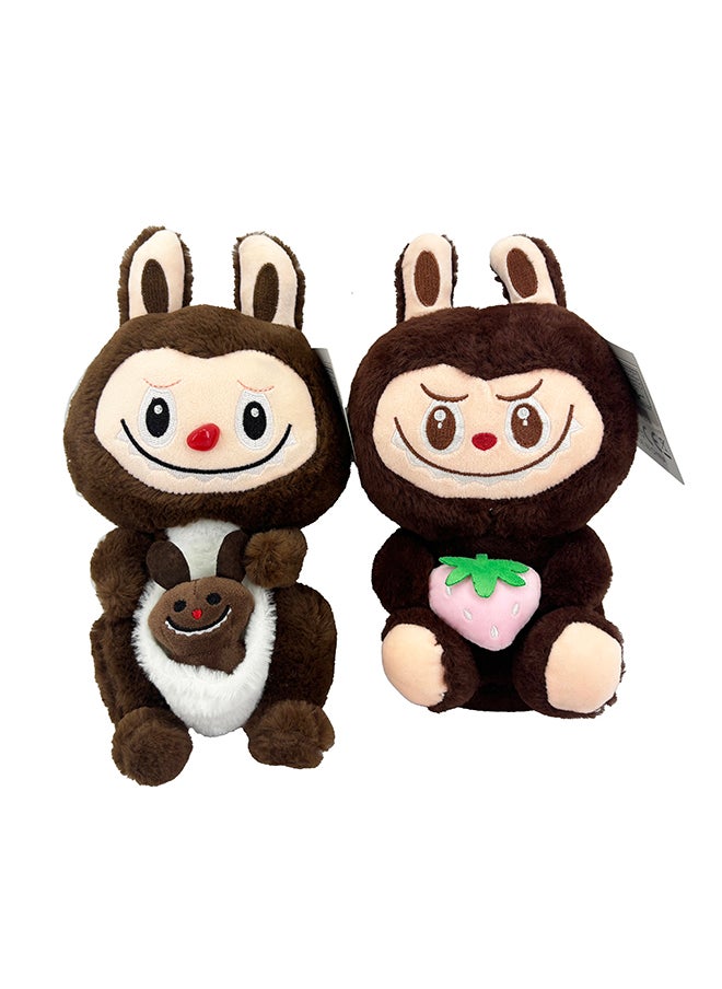 Galaxy Toys Fluffysprout 23Cm Plush Fabric Doll – Soft Mini Stuffed Toy With Big Ears And Cute Embroidered Face – Vintage Bear , Kawaii Collectible Assorted 1 Pc  - Image 1