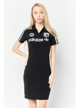 adidas Originals Women Sportswear Fit Outdoor Mini Dress, Black  - Image 1