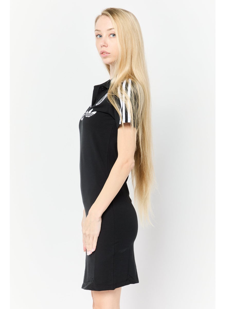 adidas Originals - Women Sportswear Fit Outdoor Mini Dress, Black - Image 1