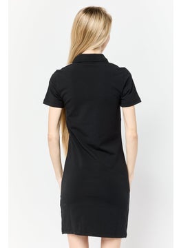 adidas Originals Women Sportswear Fit Outdoor Mini Dress, Black  - Image 4