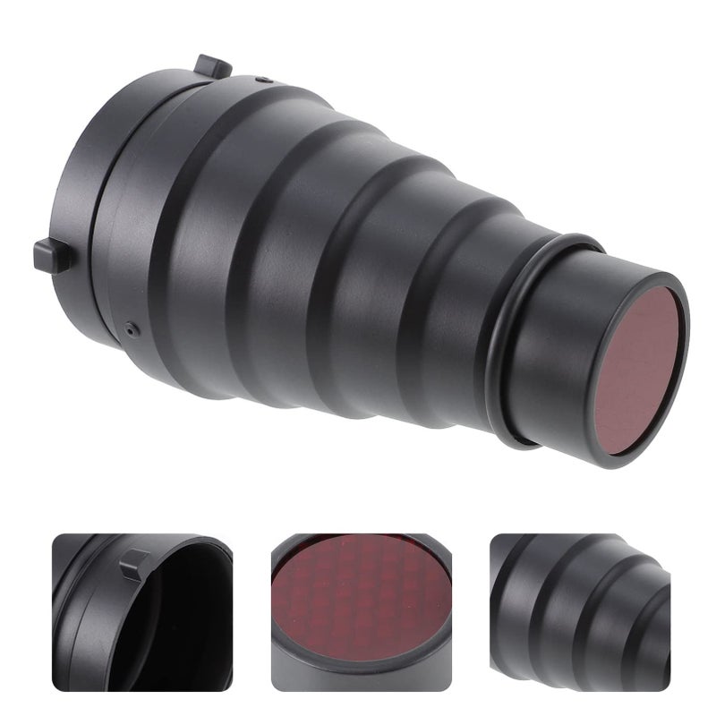 مجموعة أنبوب مرشح الضوء الشبكي خلية النحل للتصوير الفوتوغرافي الاحترافي - Image 3