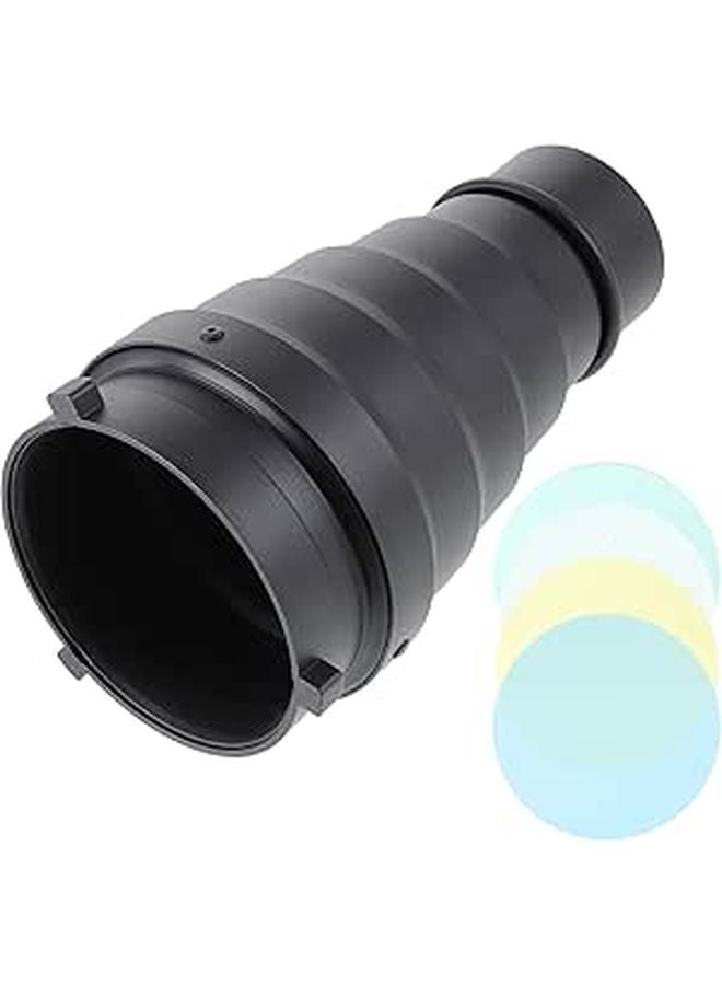 مجموعة أنبوب مرشح الضوء الشبكي خلية النحل للتصوير الفوتوغرافي الاحترافي - Image 1