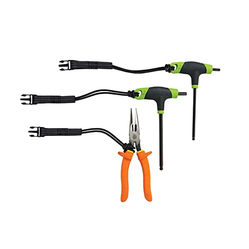 Ergodyne Squids 3103 Detachable Tool Lanyard Loops, 3-Pack, Black, Standard - Image 2