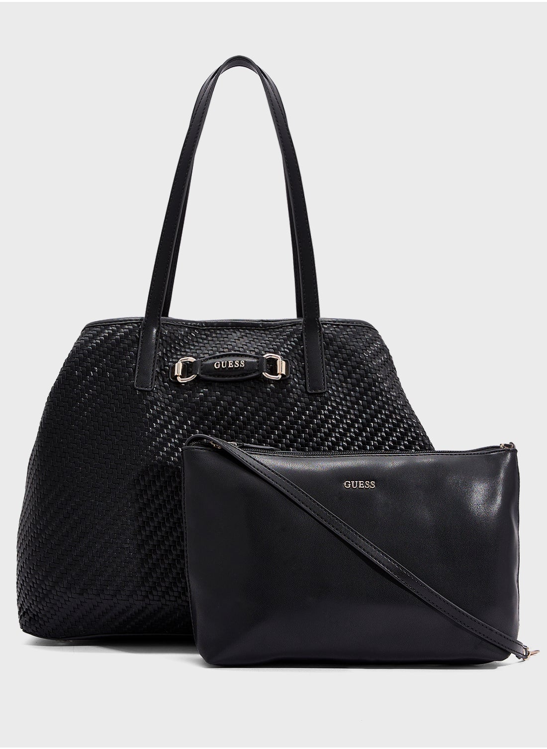 GUESS Vikky Ii 2 In 1 Tote for Women | Best Price KSA GUESS Vikky Ii 2 In 1 Tote for Women | Best Price KSA