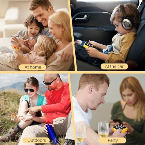 ZODZE Electronic Tic Tac Toe Game | Smart Handheld Board Game for Kids & Adults | Interactive LED XO Game | Brain Game Toy for Travel, Home & Gift - Image 4