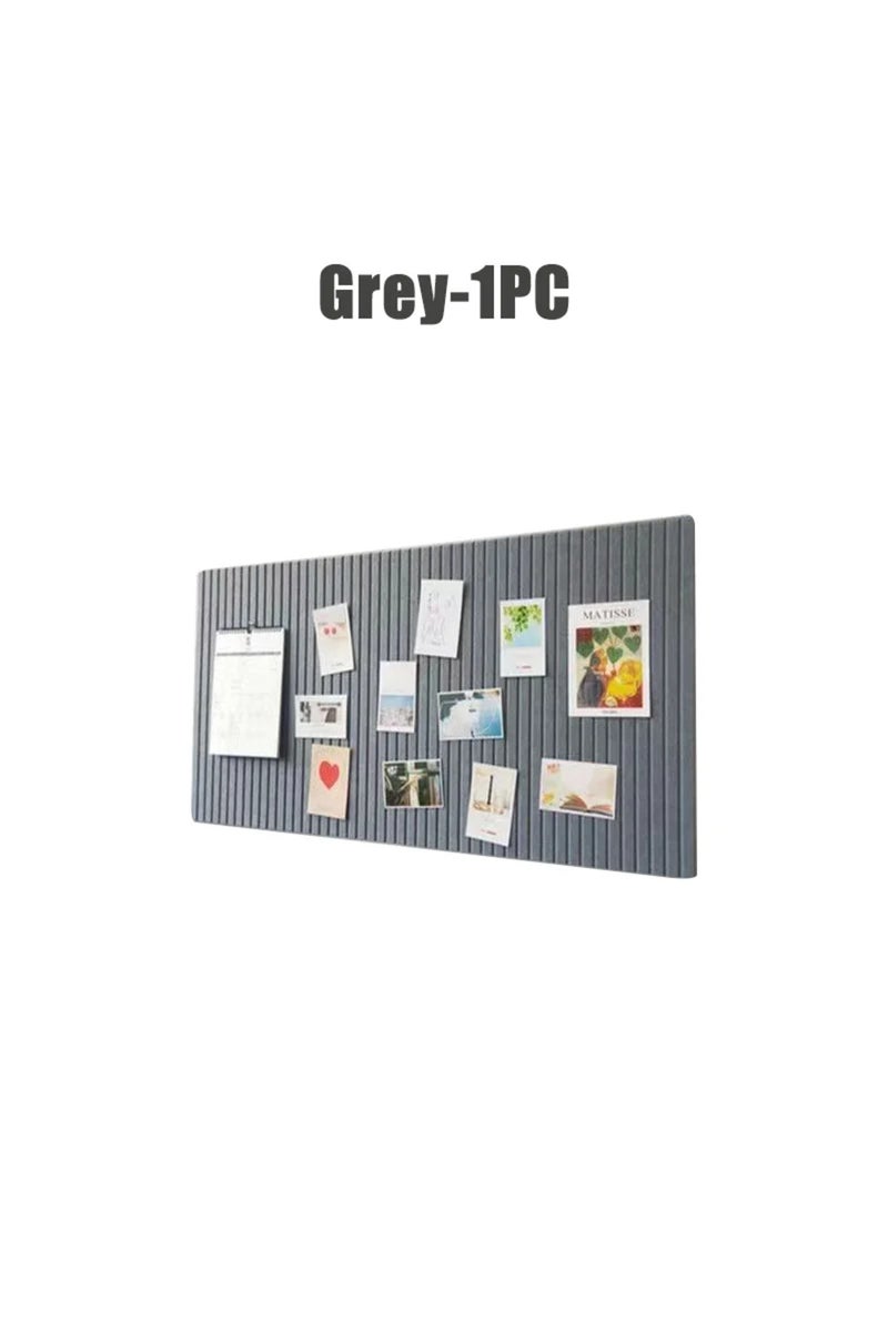 40x60x0.9cm Grey Felt Wall Stickers School Works Display Bulletin Board Office Photo Wall Home Livin