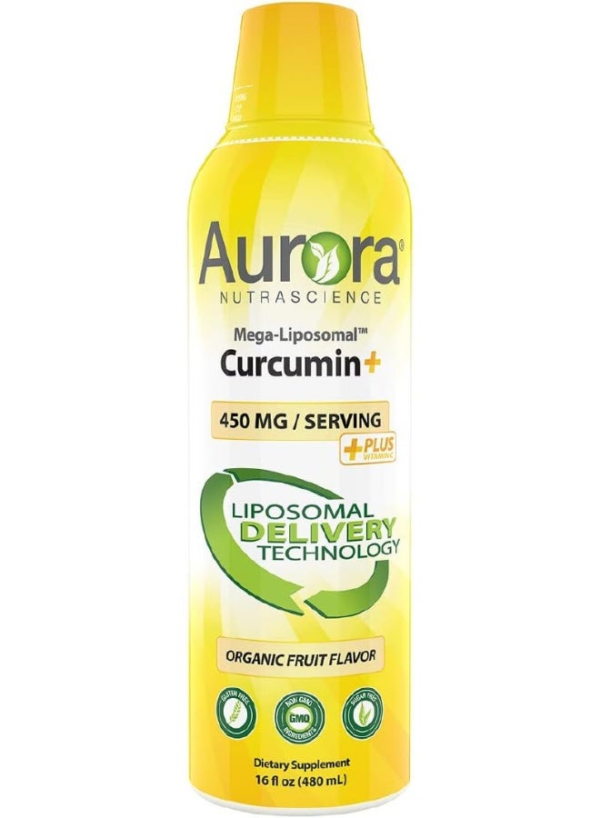 Aurora Nutrascience Mega-Liposomal Curcumin+ Vitamin C - Image 1