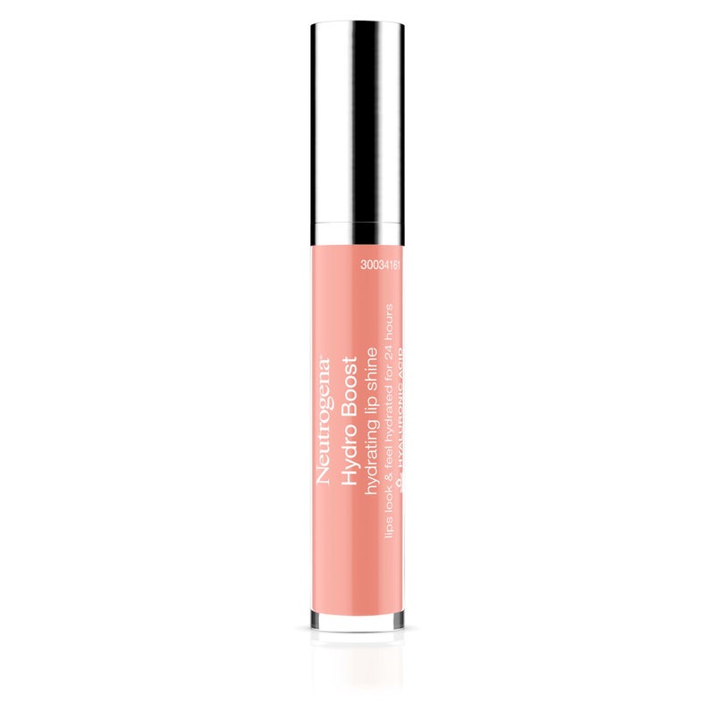 Neutrogena Hydro Boost Moisturizing Lip Gloss, Hydrating Non-Stick and Non-Drying Luminous Tinted Lip Shine with Hyaluronic Acid to Soften and Condition Lips, 23 Ballet Pink Color, 0.10 oz - Image 1