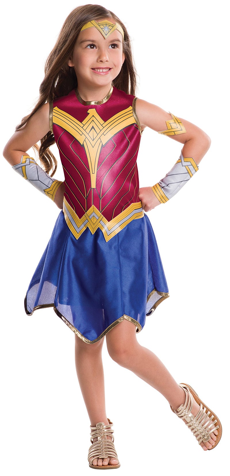 Rubies Batman v Superman Dawn of Justice Wonder Woman Tween Value Costume Medium - Image 2