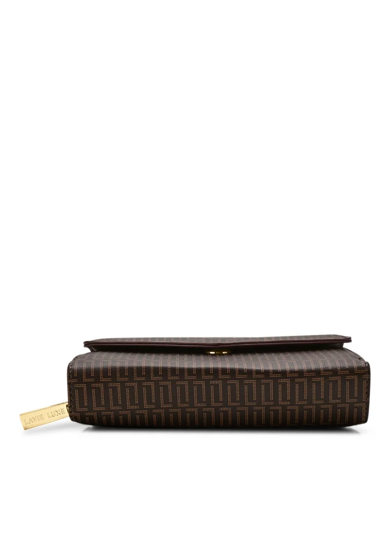Lavie Luxe Women's Mono Sally25 2 Compartment Sling (Choco)