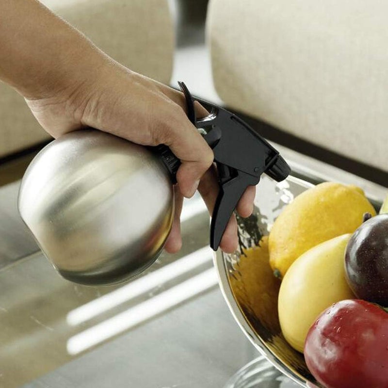 klarako Metal Spray Bottle Water Plant Beauty Salon Garden Watering Supply 500ml - Image 3