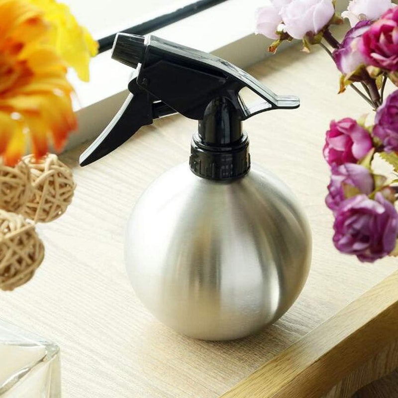 klarako Metal Spray Bottle Water Plant Beauty Salon Garden Watering Supply 500ml - Image 4