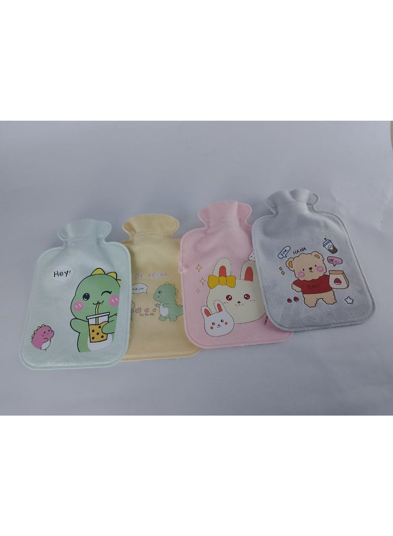 قربة مياه ساخنة بغطاء ناعم على البشرة – تدفئة وراحة فورية - Image 1