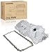 A-Premium APremium Engine Oil Pan Sump with Drain Plug Gasket Compatible with BMW X5 20112013 X6 20112014 30L 44L - Image 2