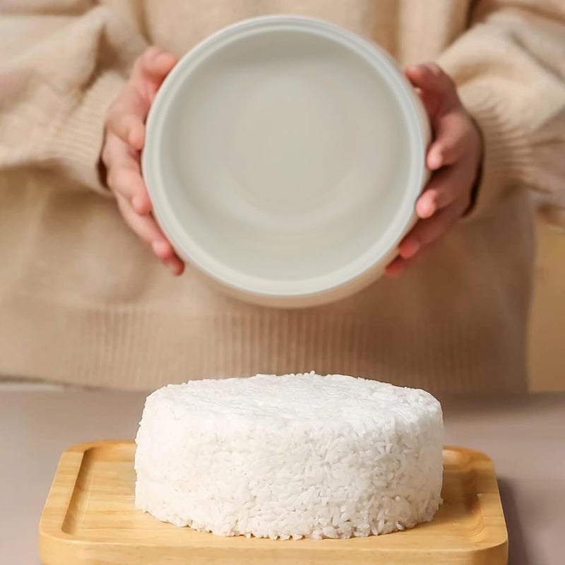 TERRIFI طباخ أرز صغير محمول بسعة كوب واحد، 1.5 لتر، وعاء كهربائي غير لاصق، حماية من السخونة الزائدة والغليان الجاف، مثالي للسفر والمكتب والسكن الجامعي، وعاء طهي أوتوماتيكي متعدد الوظائف - Image 4