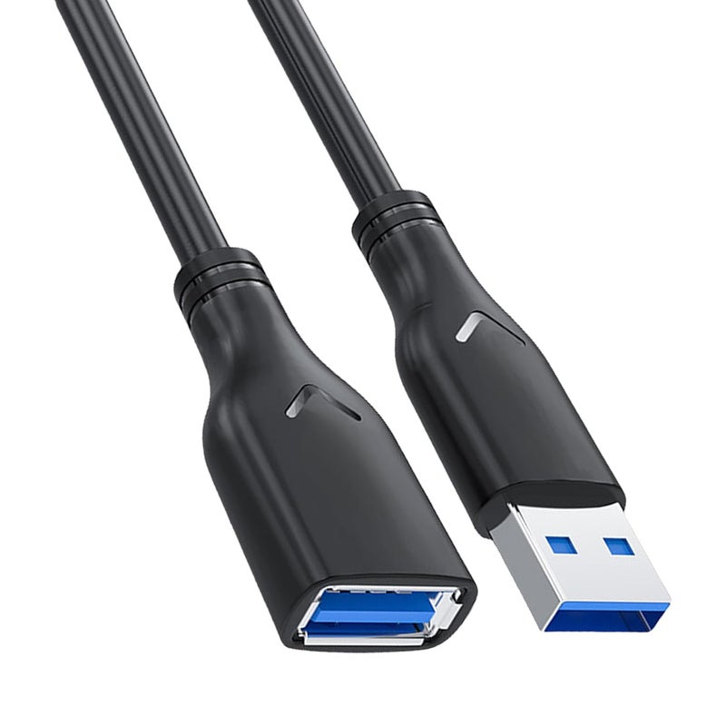 كابل تمديد USB 3.0 ذكر إلى أنثى لنقل البيانات بسرعة عالية وشحن الطابعات والأقراص الصلبة الخارجية - Image 5