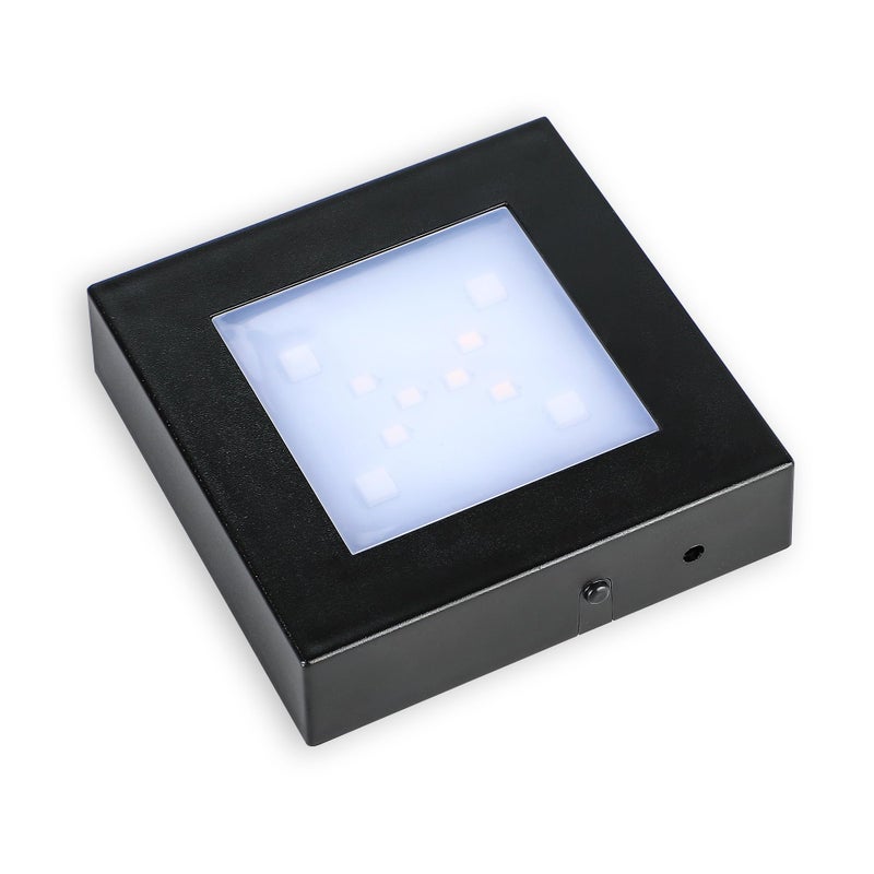 ZEERSHEE 3107in LED Light Display Base for Crystal 3D Glass Art 7 Lighting Mode Color Change Square Stand Base Plate Flat