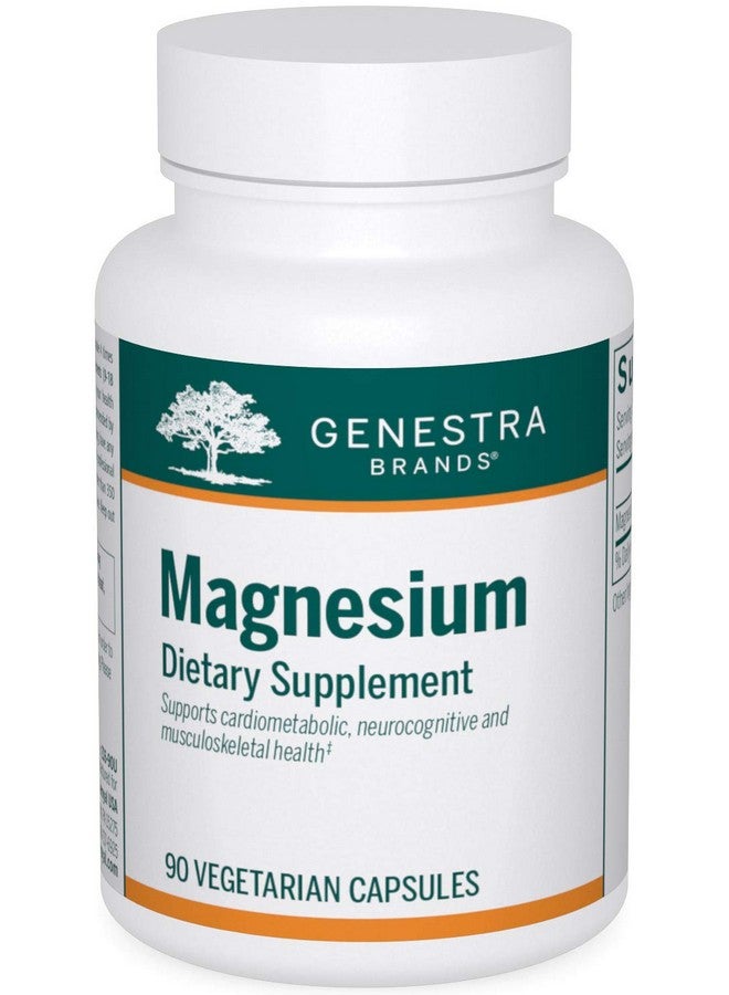 Genestra Brands Magnesium | Magnesium Aspartate Mineral Supplement | 90 Capsules - Image 1