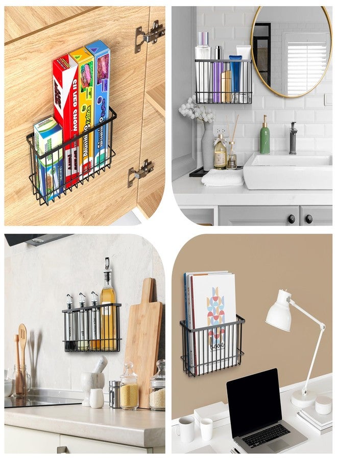 NiHome Cabinet Door Lid Organizer 2-Pack, Cabinet Organizers and Storage, Compact Design for Space Optimization-Over the Cabinet Door Organizer for Diverse Storage Solution - Image 5
