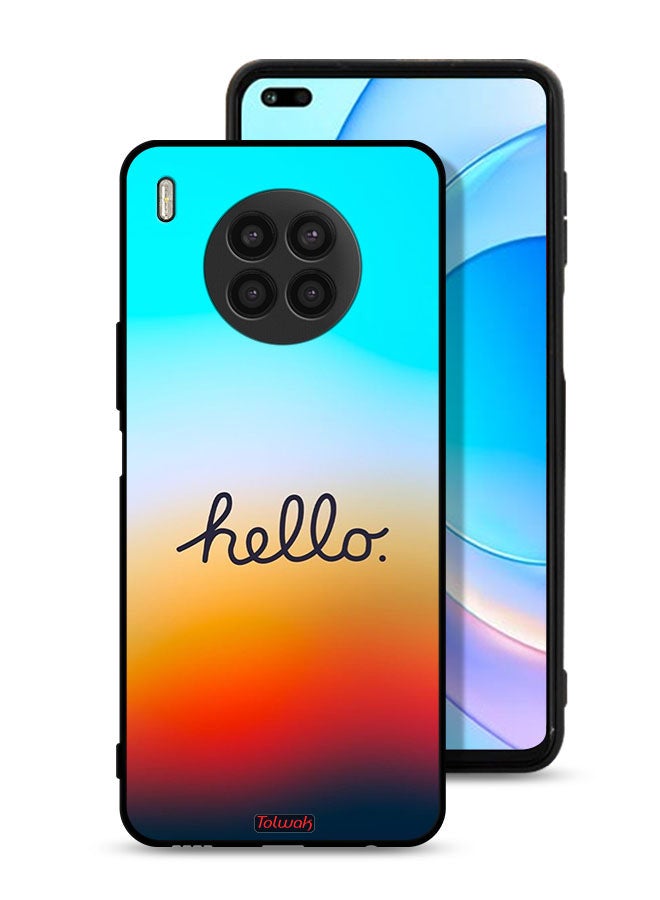 Tolwak Honor 50 Lite Protective Case Cover Hello - Image 1
