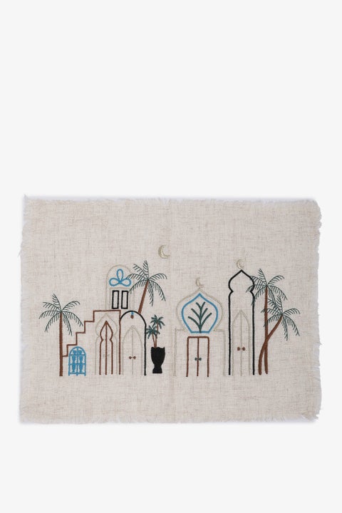 Ramadan Embroidered Placemat