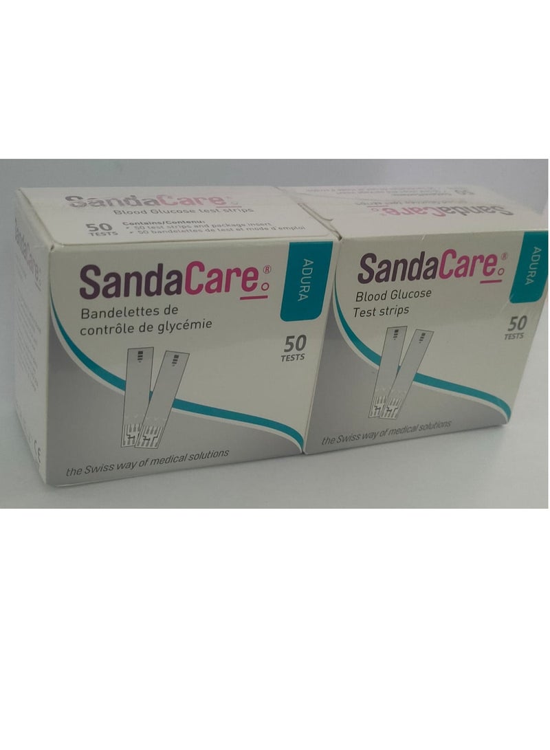 SandaCare SandaCare Adura Strips, 2 boxes (100 strips) - Image 2