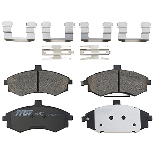 TRW Pro TRC0941 Disc Brake Pad Set For Hyundai Elantra 2002-2006, Front - Image 1