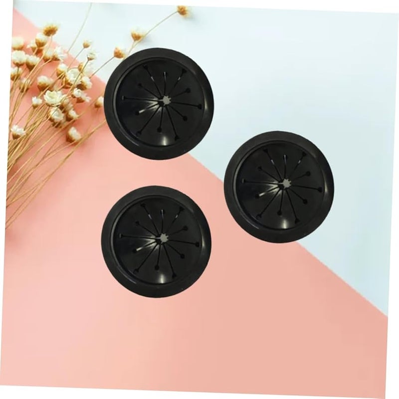 Ciieeo 9pcs Black Seal Ring Waste Processor Grease Splatter Guard 8X8X1 3cm - Image 5