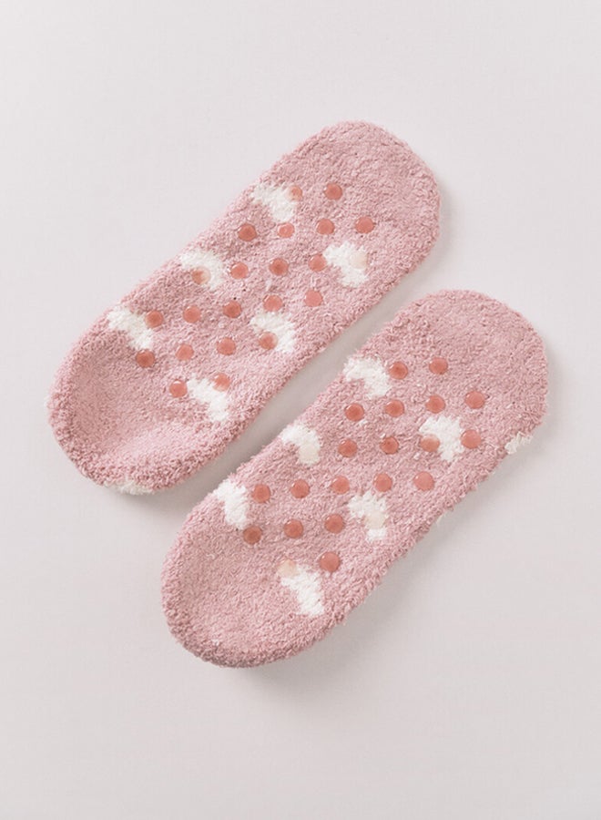 women'secret Pink heart slip-on socks - Image 2