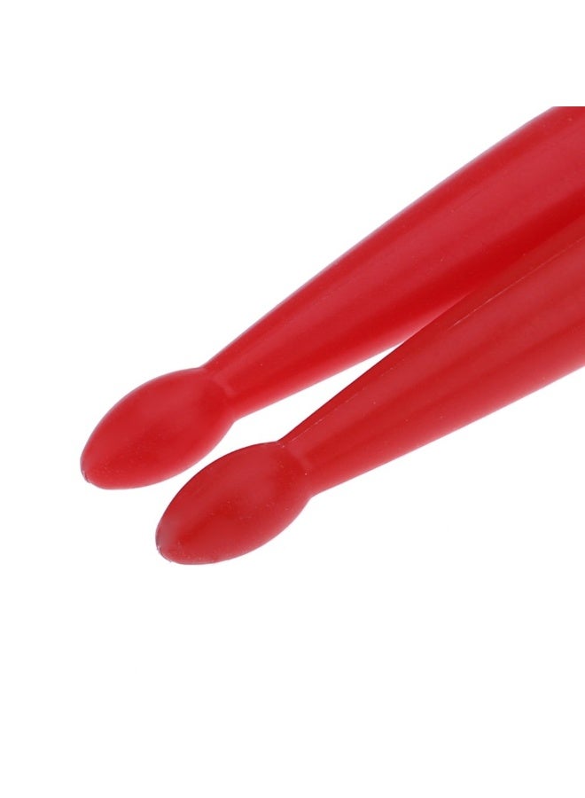 Nylon 5A Drumsticks Drum Stick Pair Drum Mallets with Granular Anti Slip Handles & Teardrop Nylon Tip for Training Exercise Percussion Instruments Electronic Drum Sets Snare Drum Practice Pads - 1 Pair - Image 3