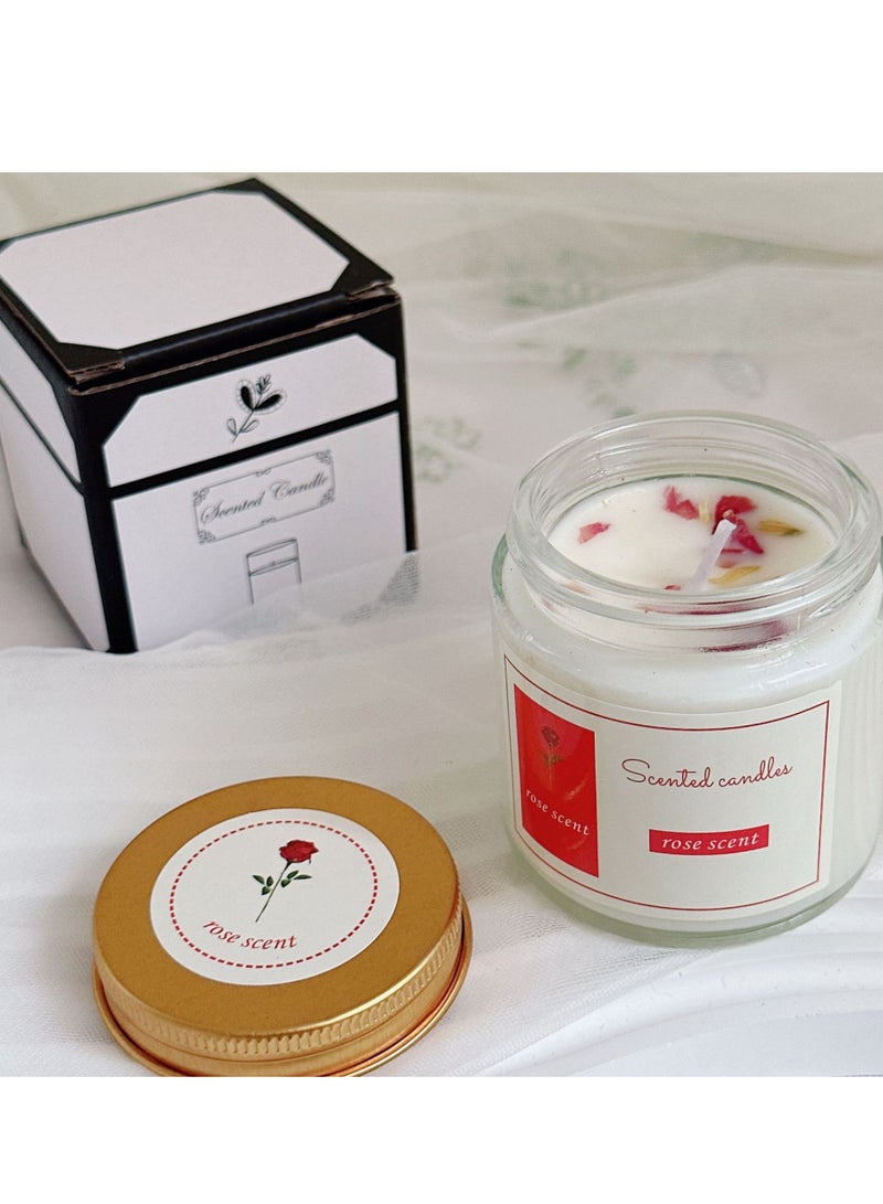 general Essential oil scented candles Roses Natural sleep aids Ramadan souvenirs Valentine's Day gifts - Image 1