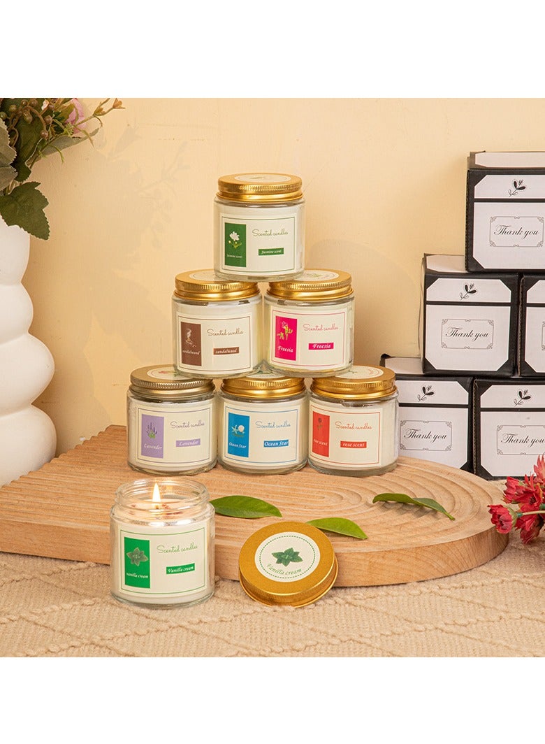 general Essential oil scented candles Roses Natural sleep aids Ramadan souvenirs Valentine's Day gifts - Image 5