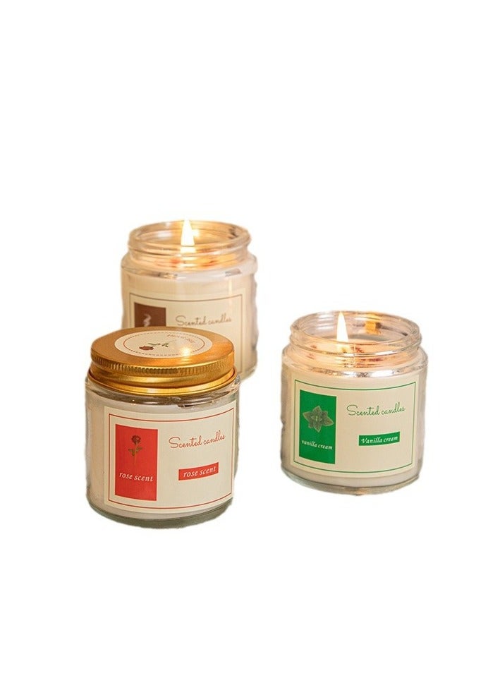 general Essential oil scented candles Roses Natural sleep aids Ramadan souvenirs Valentine's Day gifts - Image 3