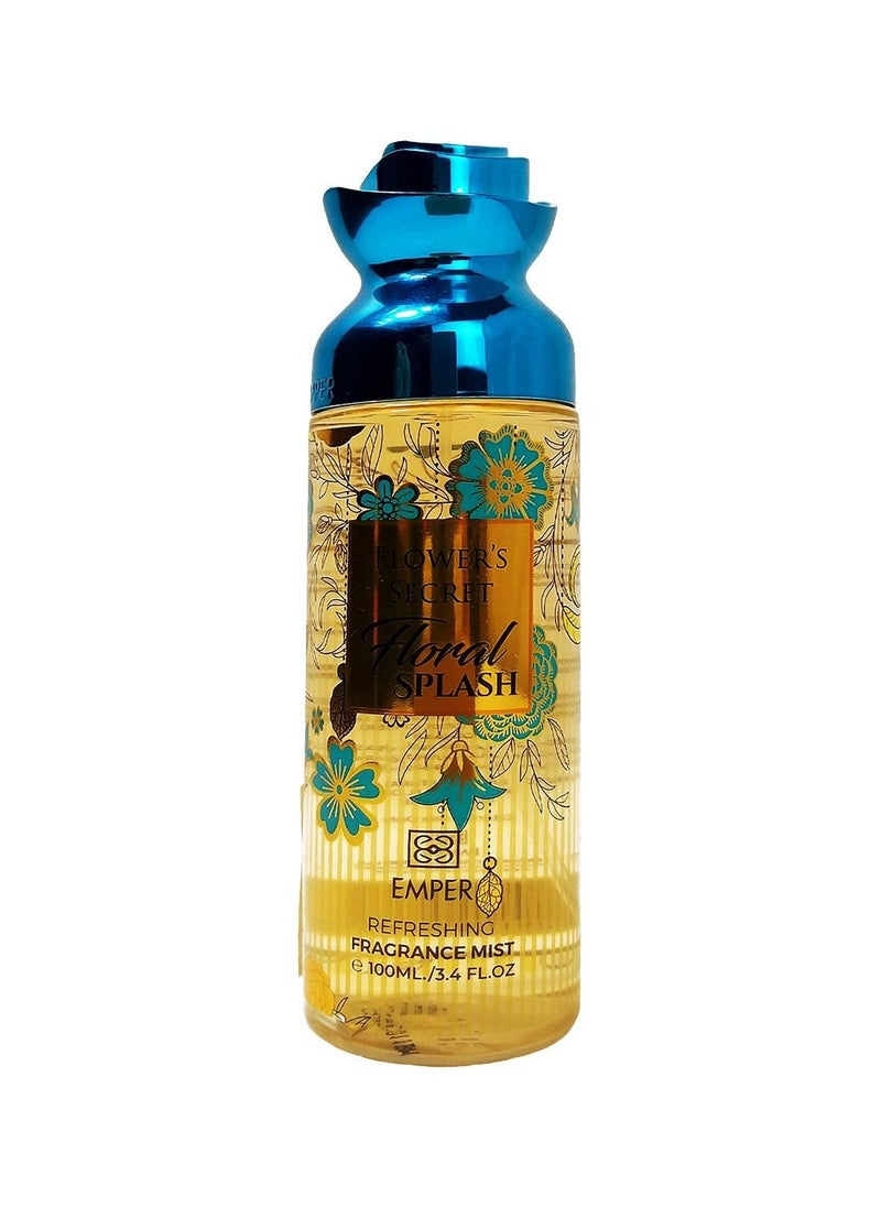 Emper Flower's Secret Floral Splash - Body Mist - For Women - 100ml  - Image 1