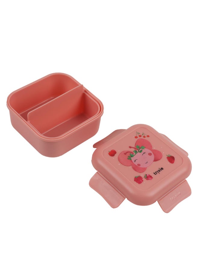 Trixie Snack Box With Clips - Fruit Fairy Mrs. Butterfly - Image 3