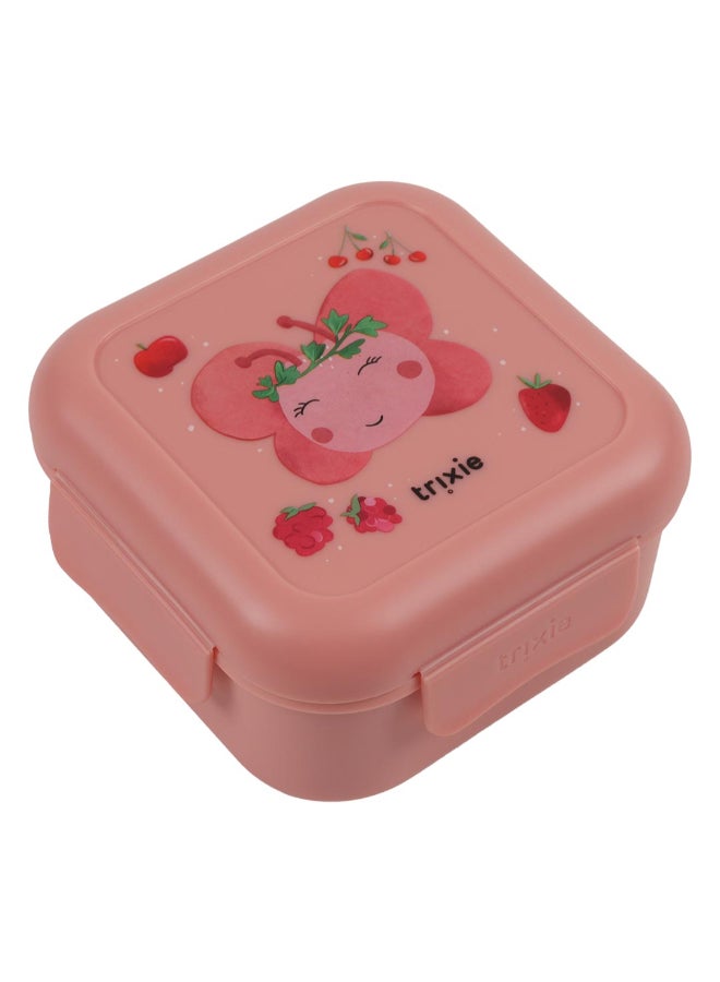 Trixie Snack Box With Clips - Fruit Fairy Mrs. Butterfly - Image 2