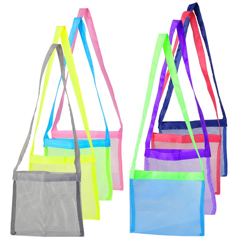 Kids Toy Storage Beach Tote Bag Small mesh bag multicolor optional