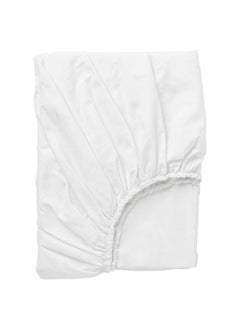 Generic Fitted sheet, white, 180x200 cm  - Image 1