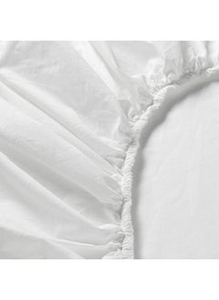 Generic Fitted sheet, white, 180x200 cm  - Image 5